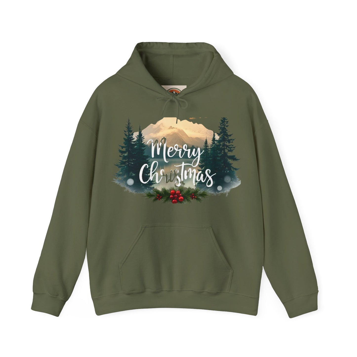 Merry Christmas Winter Hoodie | Cozy Holiday Graphic Sweatshirt