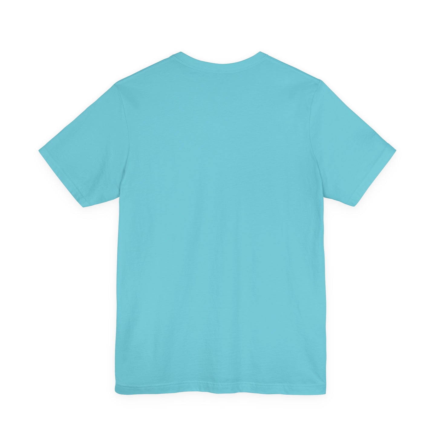 Light blue t-shirt on a white background