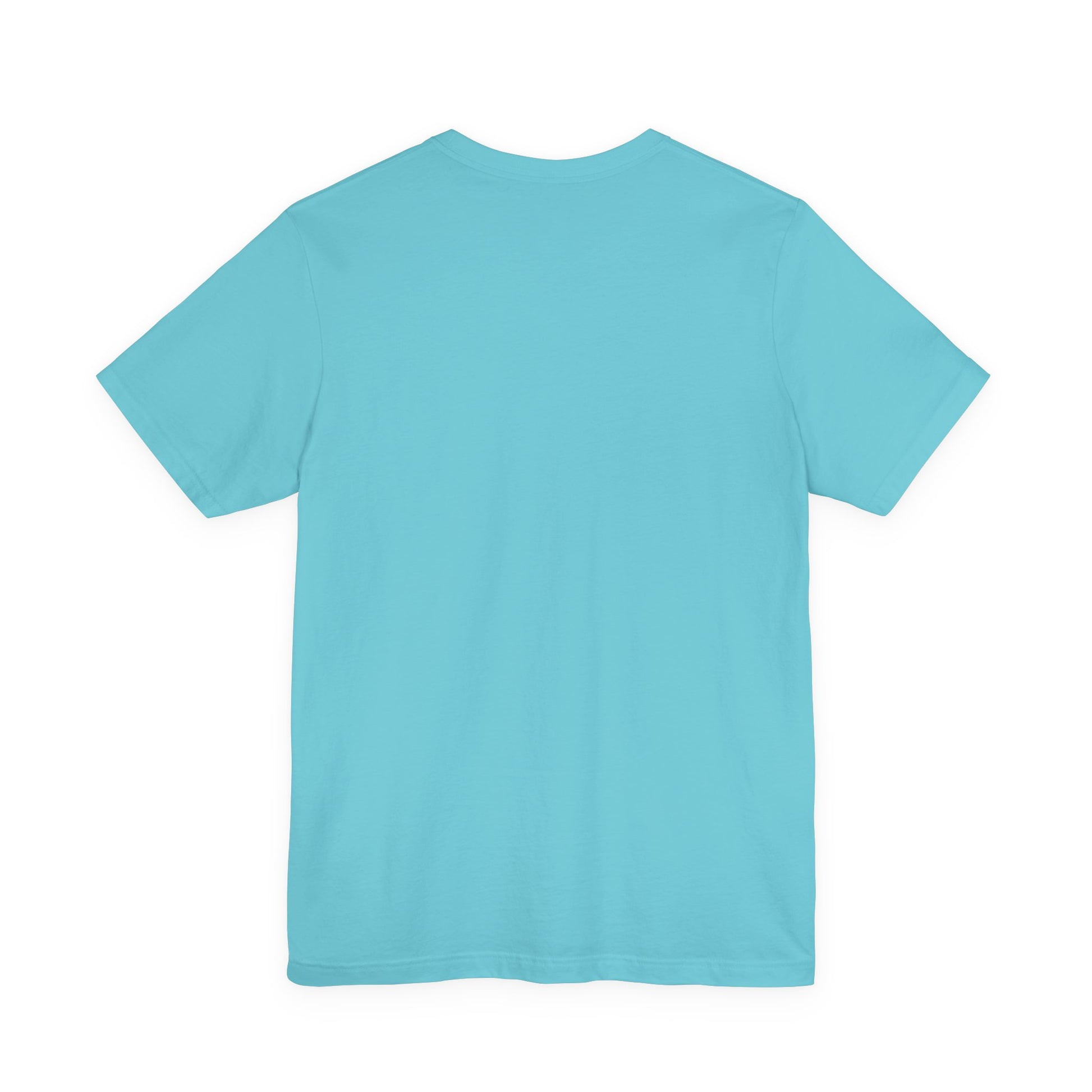 Light blue t-shirt on a white background