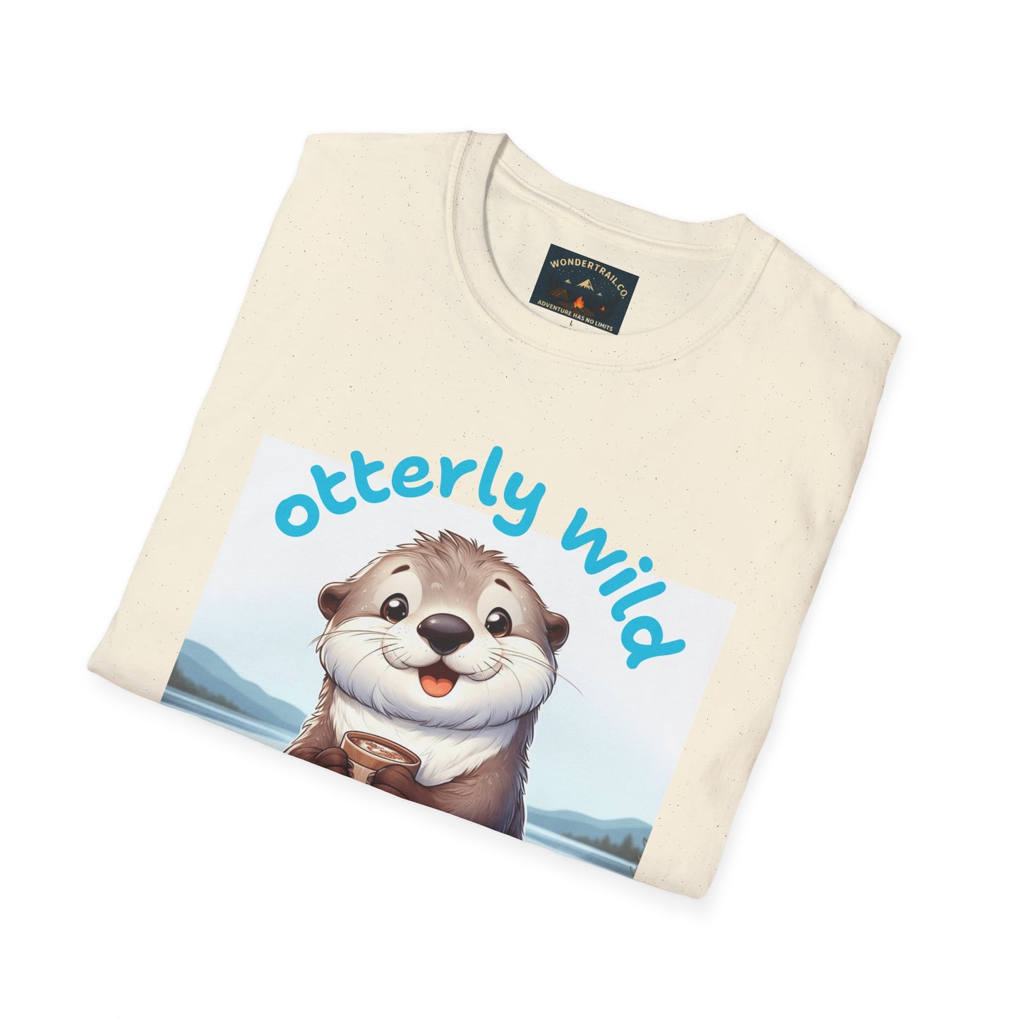 Otter Graphic Soft style T-Shirt | Whimsical Nature-Inspired Unisex Tee