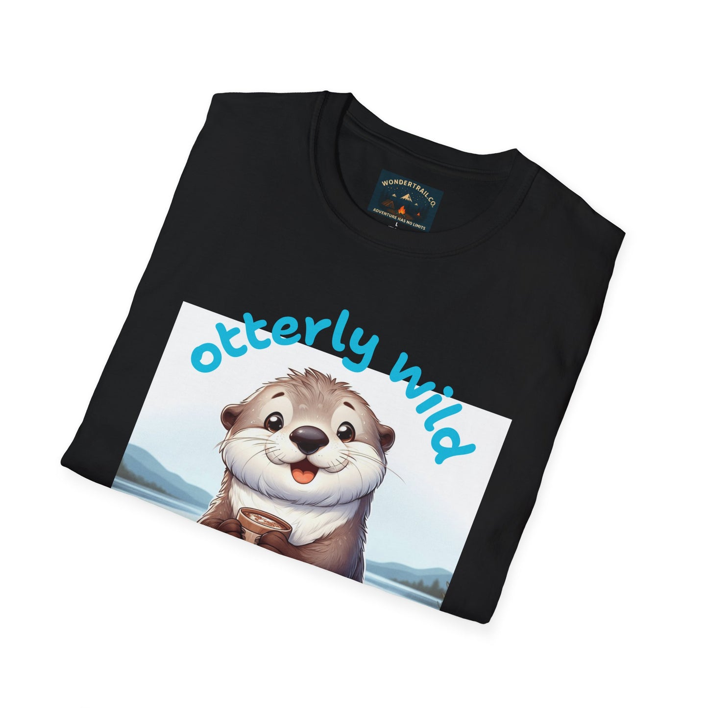 Otter Graphic Soft style T-Shirt | Whimsical Nature-Inspired Unisex Tee