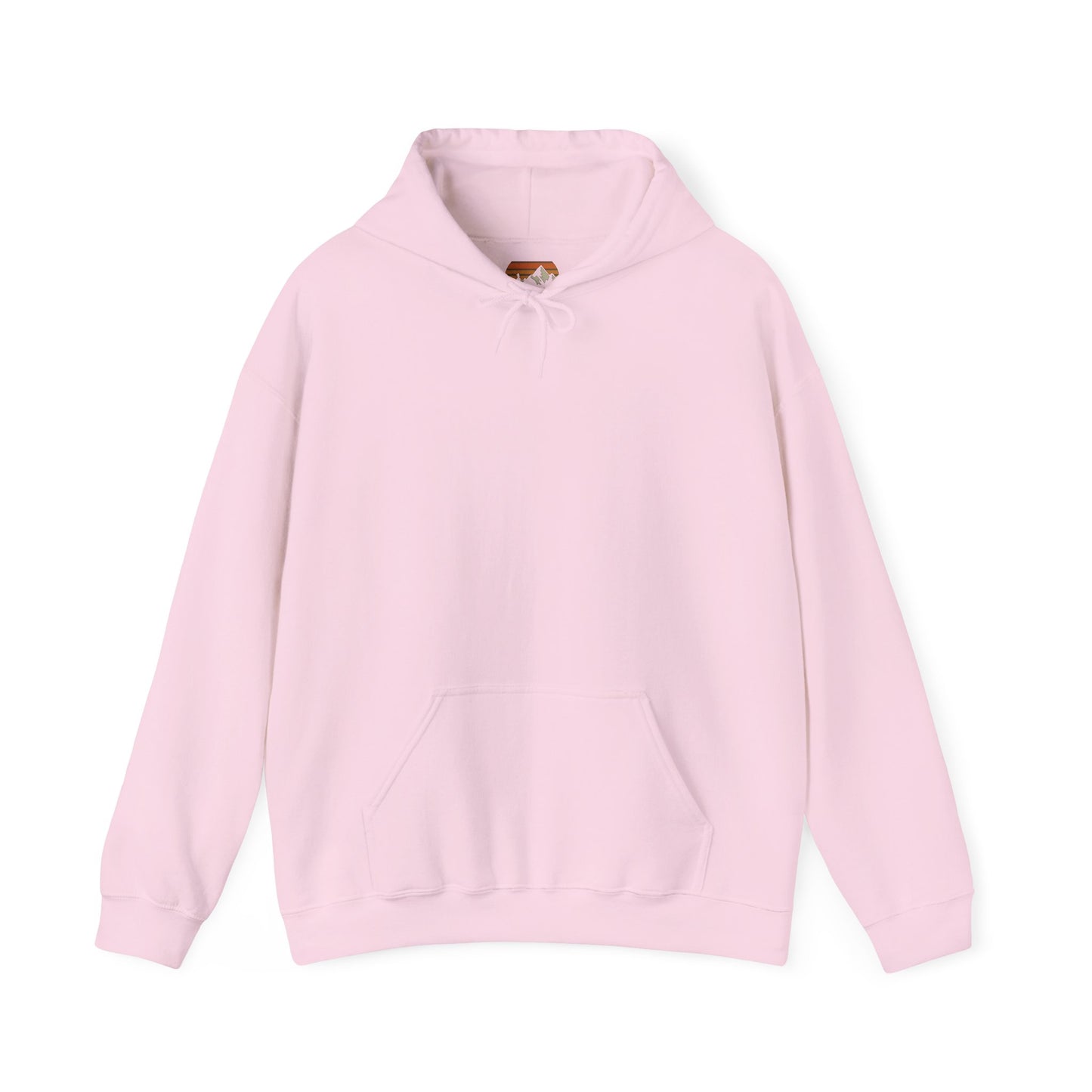 Pink hoodie on a white background