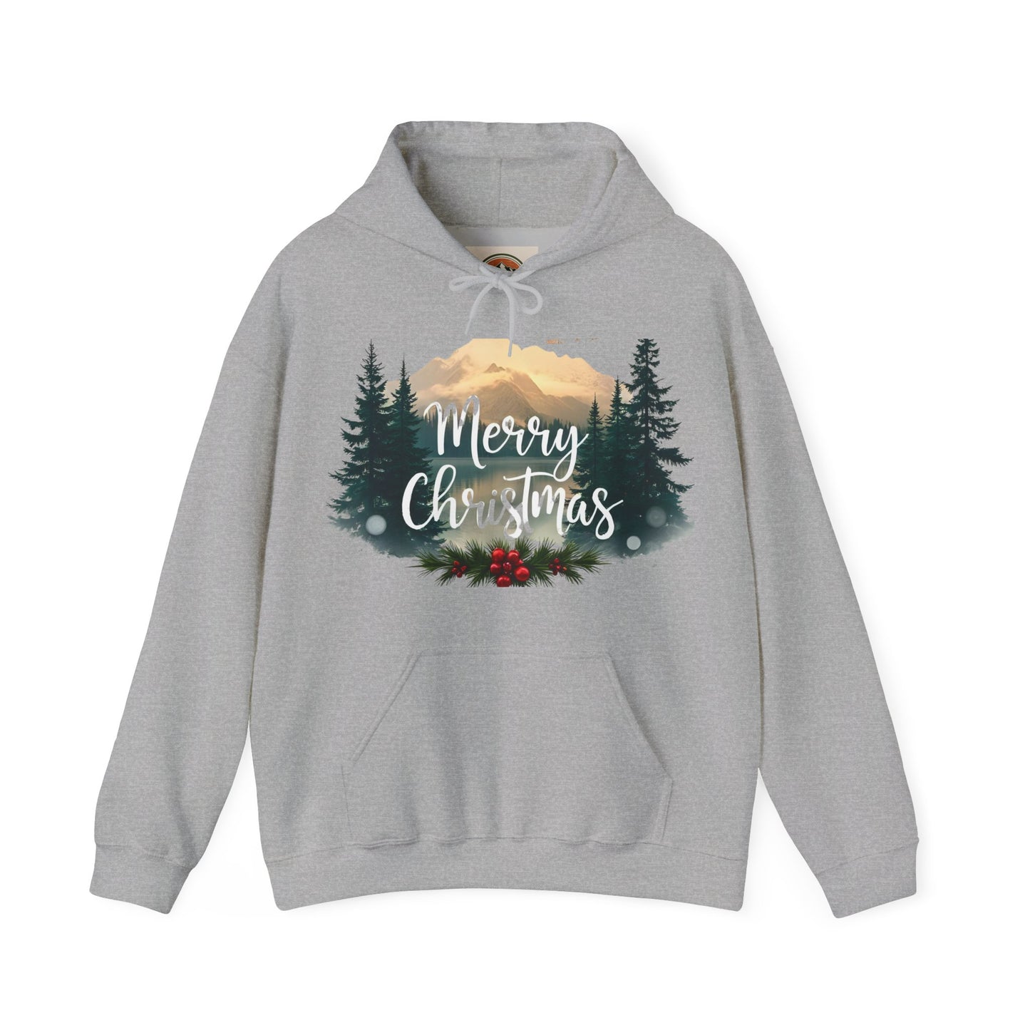 Merry Christmas Winter Hoodie | Cozy Holiday Graphic Sweatshirt