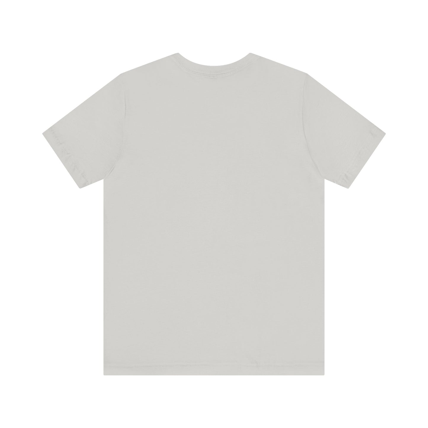 Plain white t-shirt on a white background