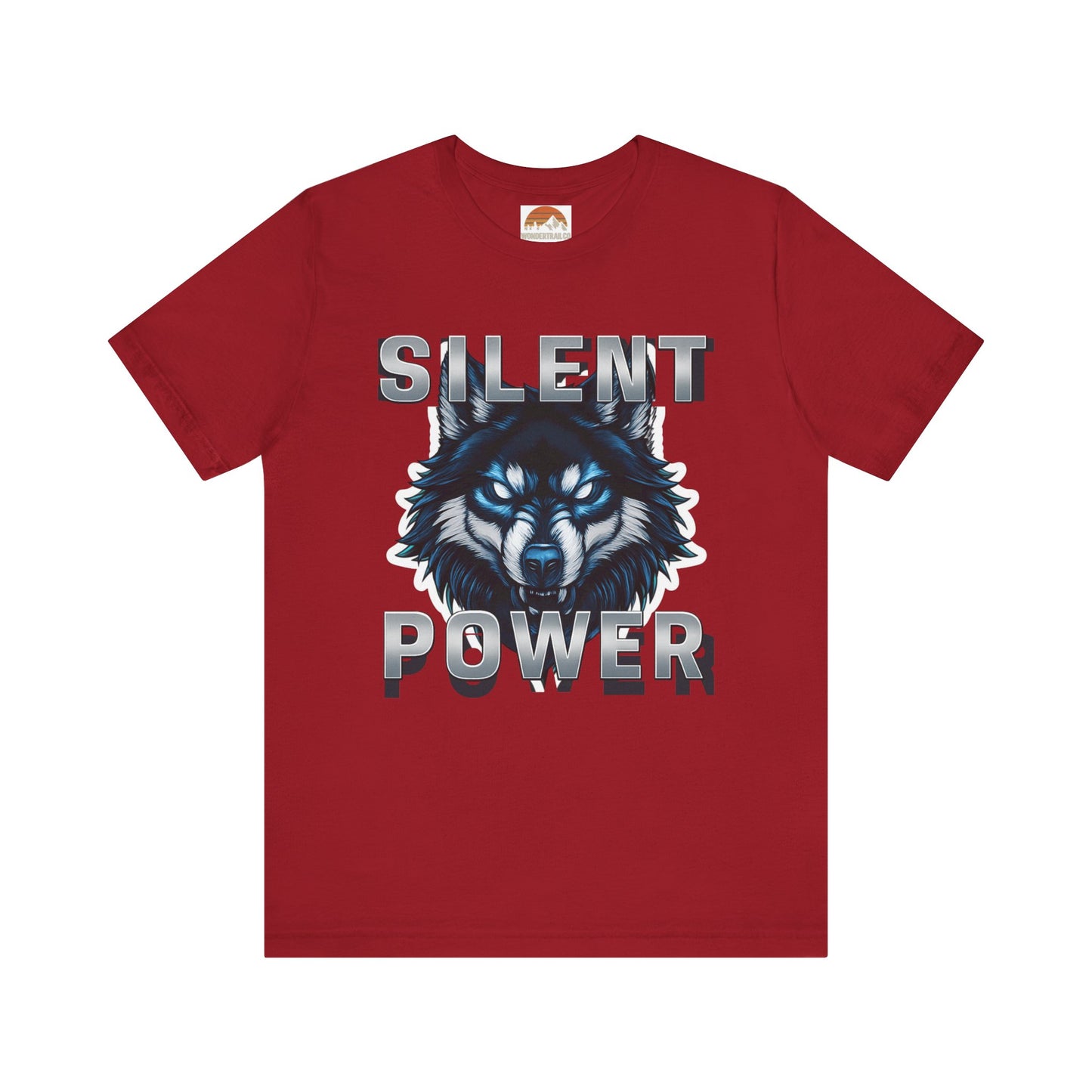 Silent Power Wolf Graphic T-Shirt | Adventure Lifestyle Tee