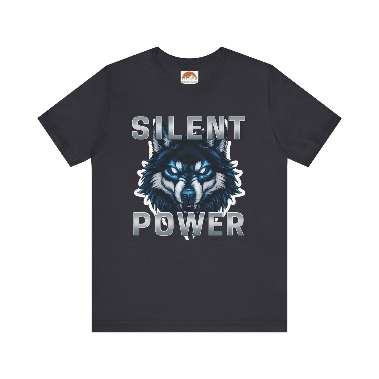 Silent Power Wolf Graphic T-Shirt | Adventure Lifestyle Tee