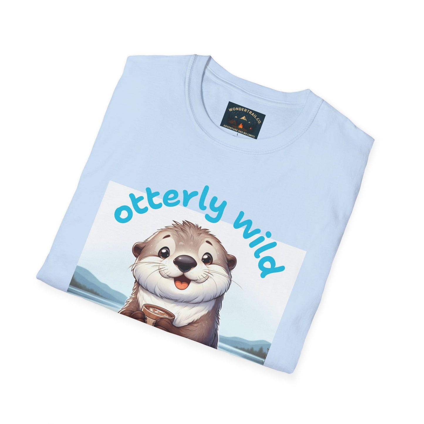 Otter Graphic Soft style T-Shirt | Whimsical Nature-Inspired Unisex Tee