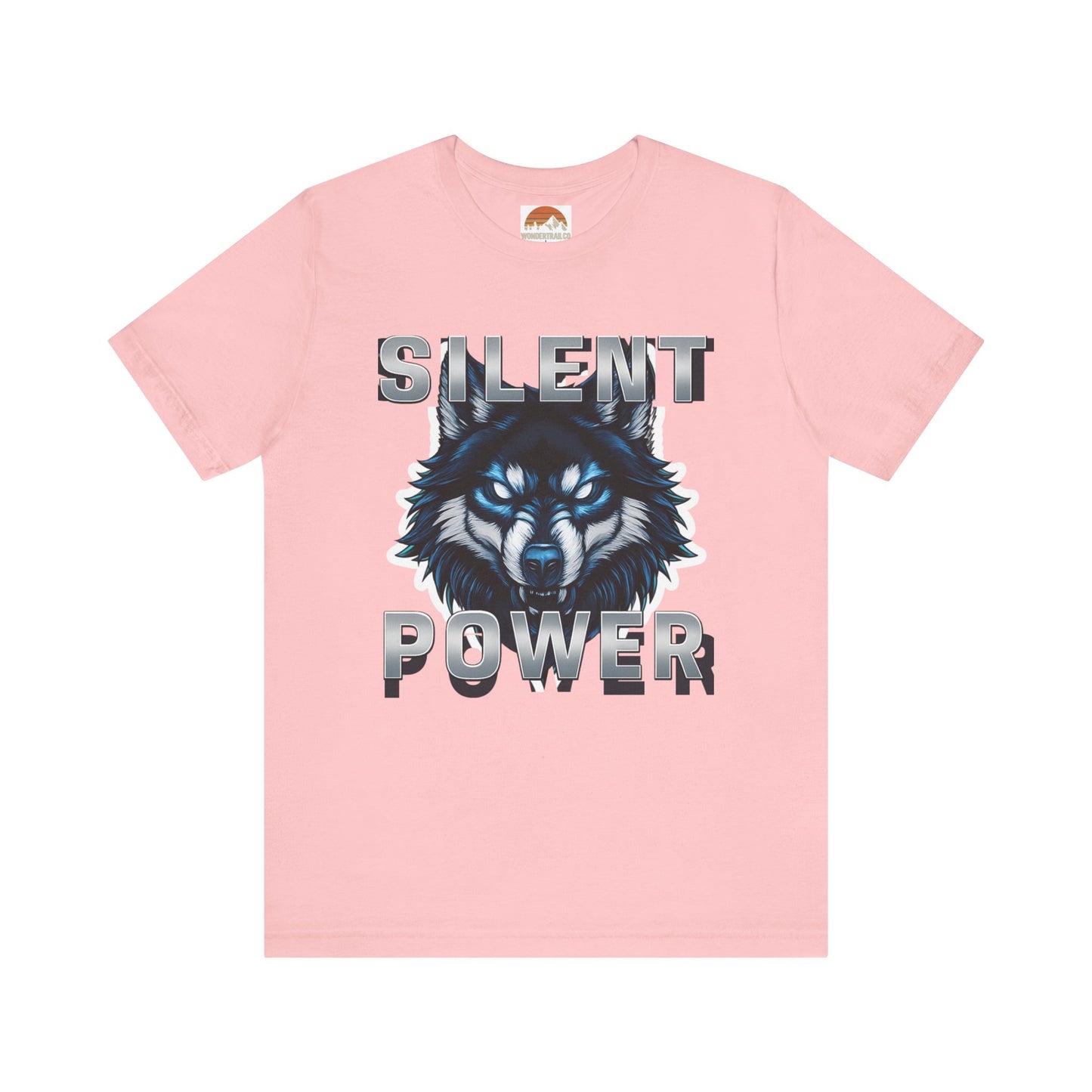 Silent Power Wolf Graphic T-Shirt | Adventure Lifestyle Tee
