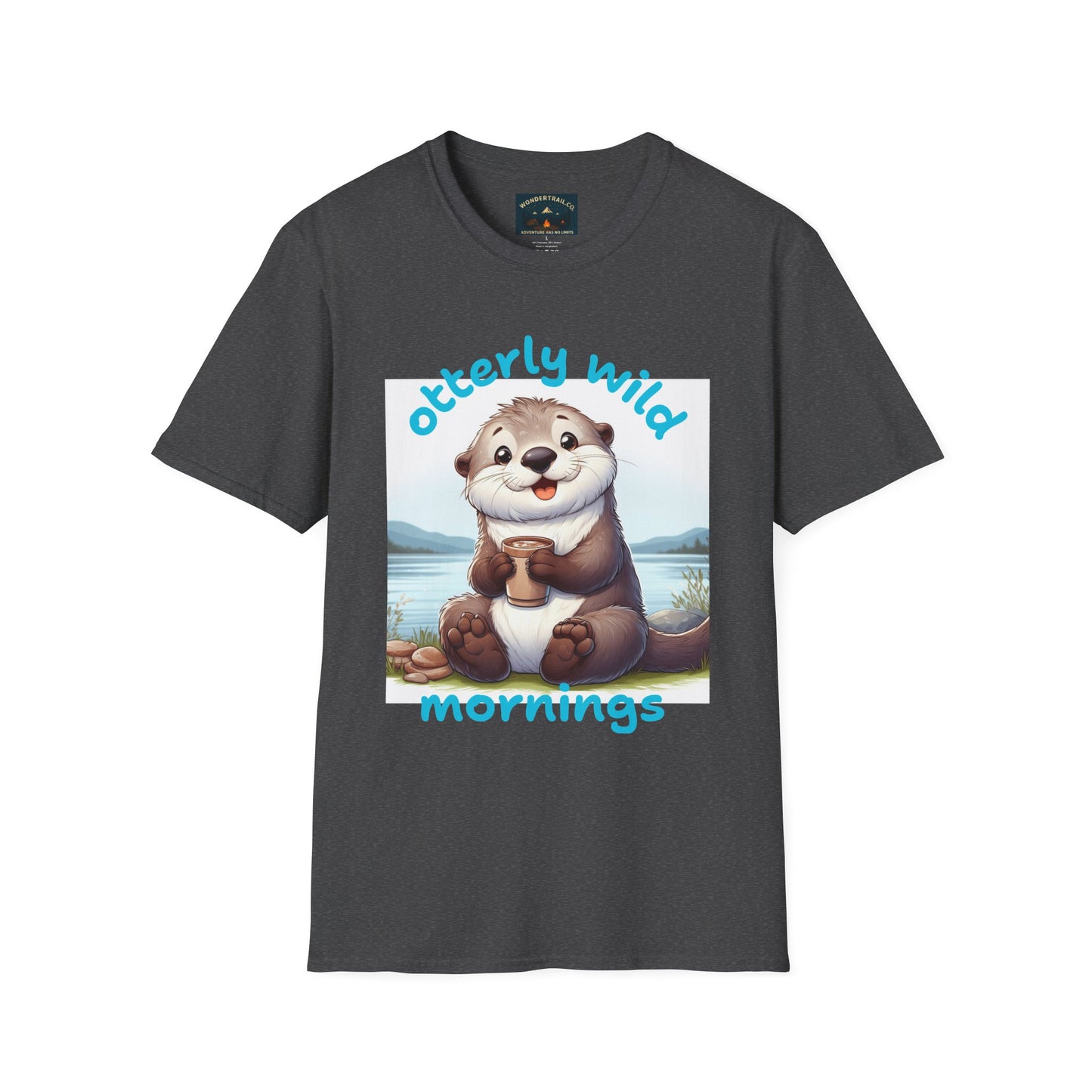 Otter Graphic Soft style T-Shirt | Whimsical Nature-Inspired Unisex Tee