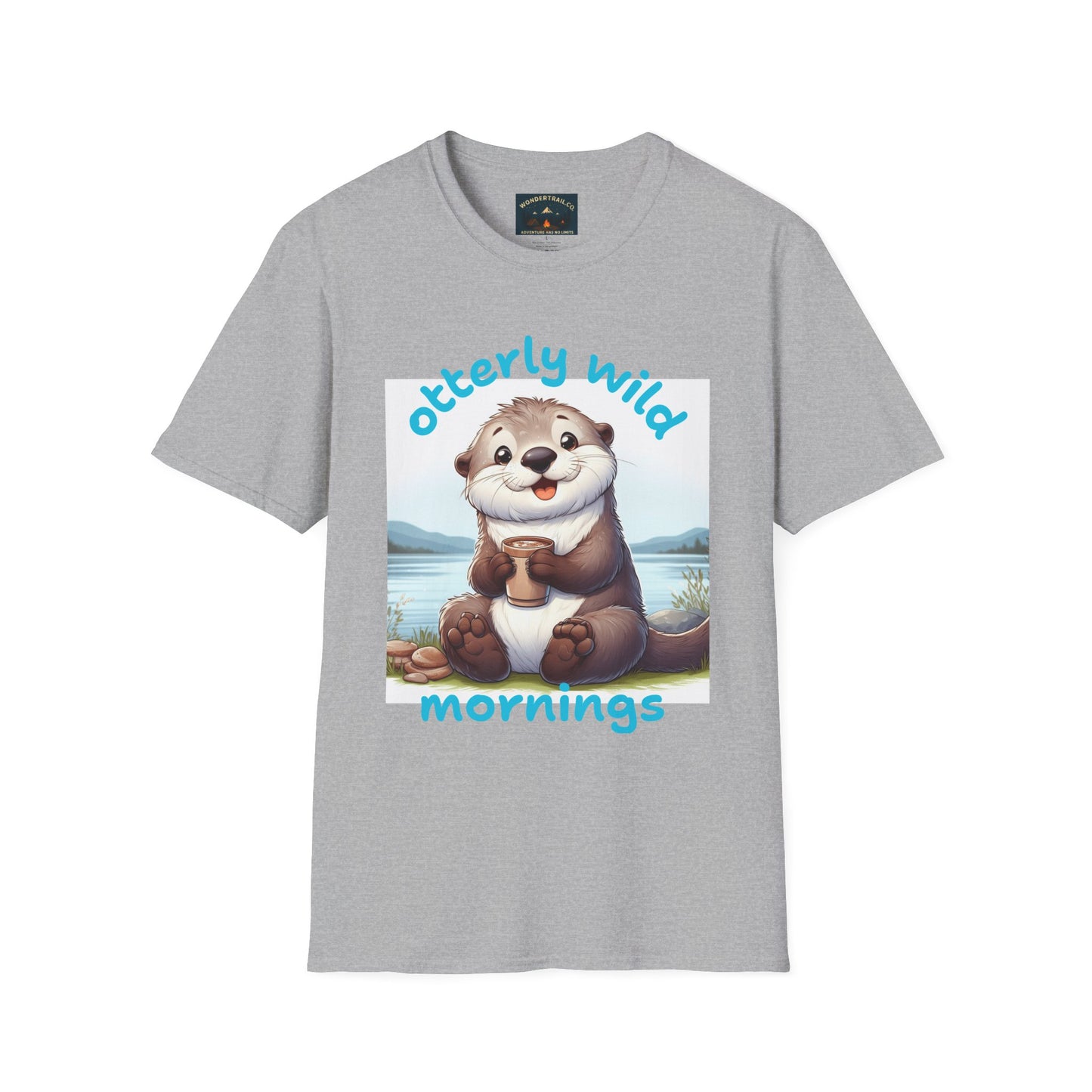 Otter Graphic Soft style T-Shirt | Whimsical Nature-Inspired Unisex Tee