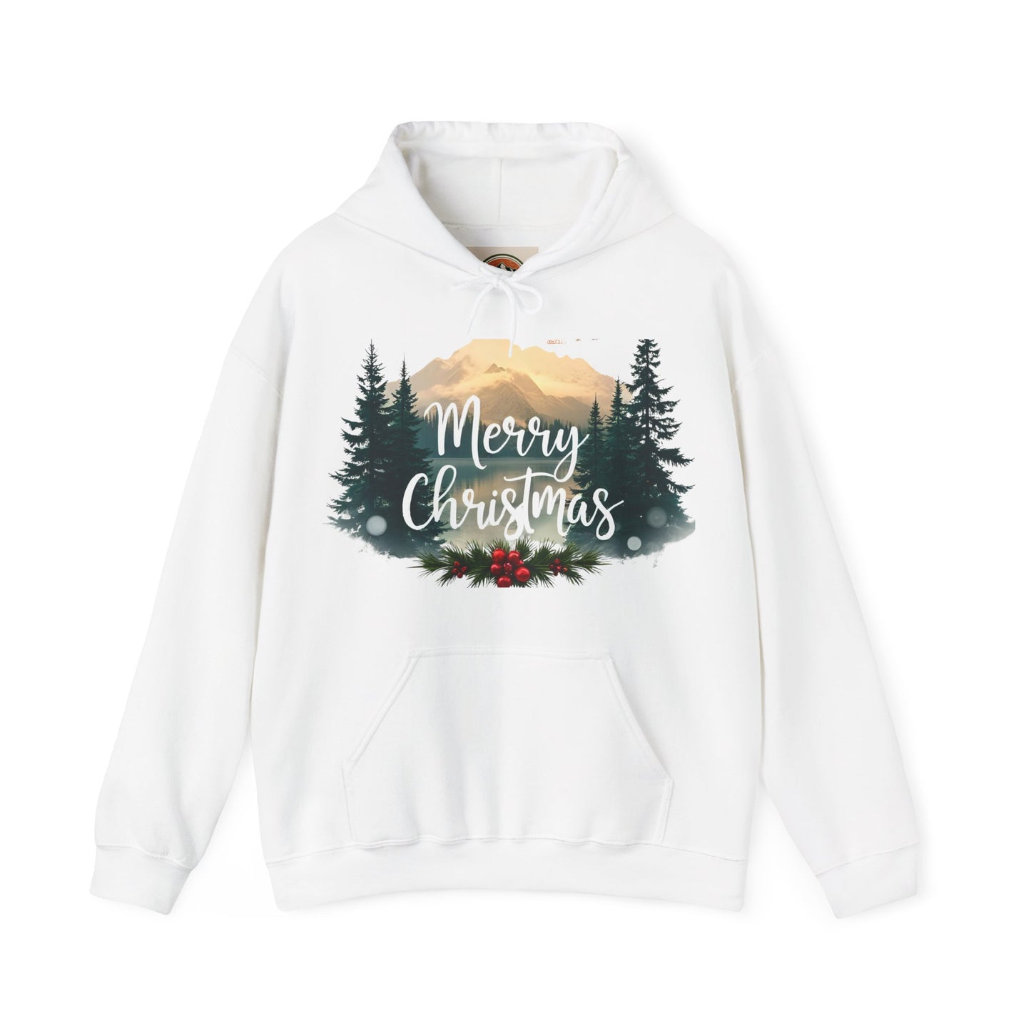 Merry Christmas Winter Hoodie | Cozy Holiday Graphic Sweatshirt