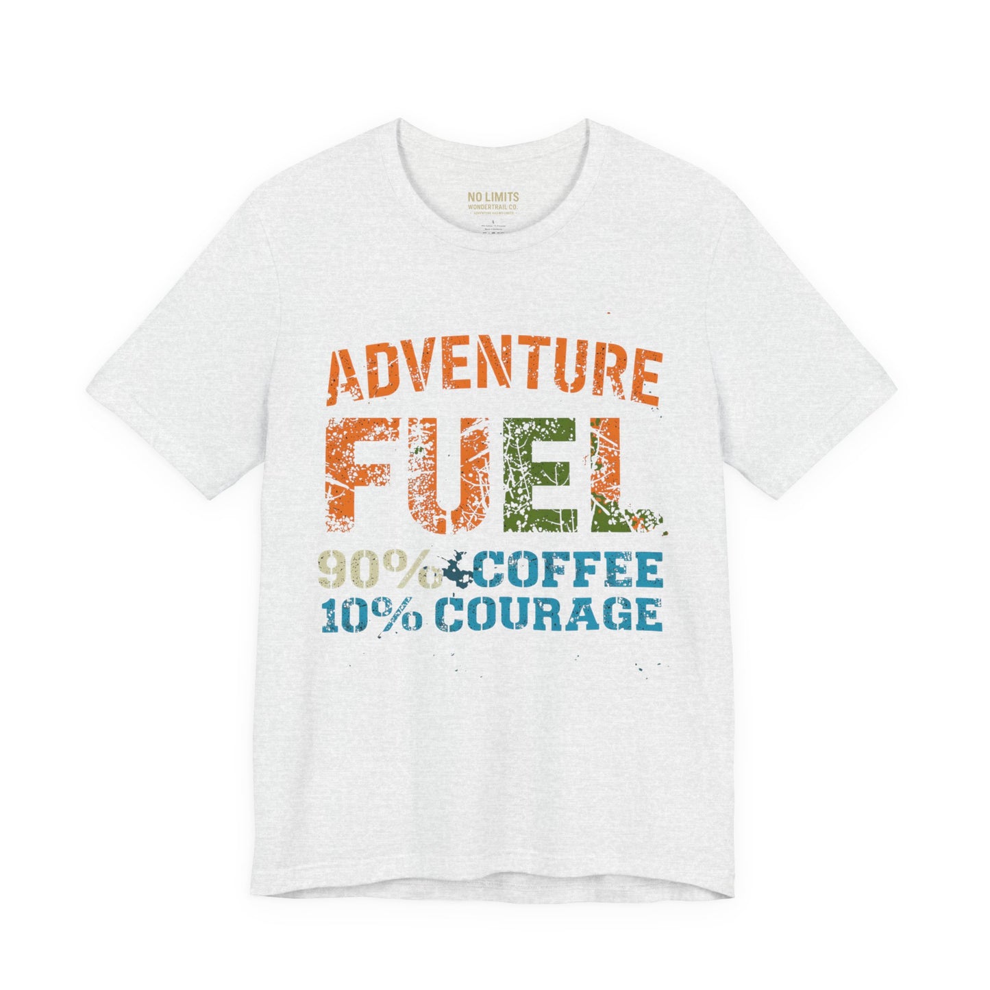 Adventure Fuel Graphic T-Shirt | Coffee & Courage Outdoor Lifestyle Tee