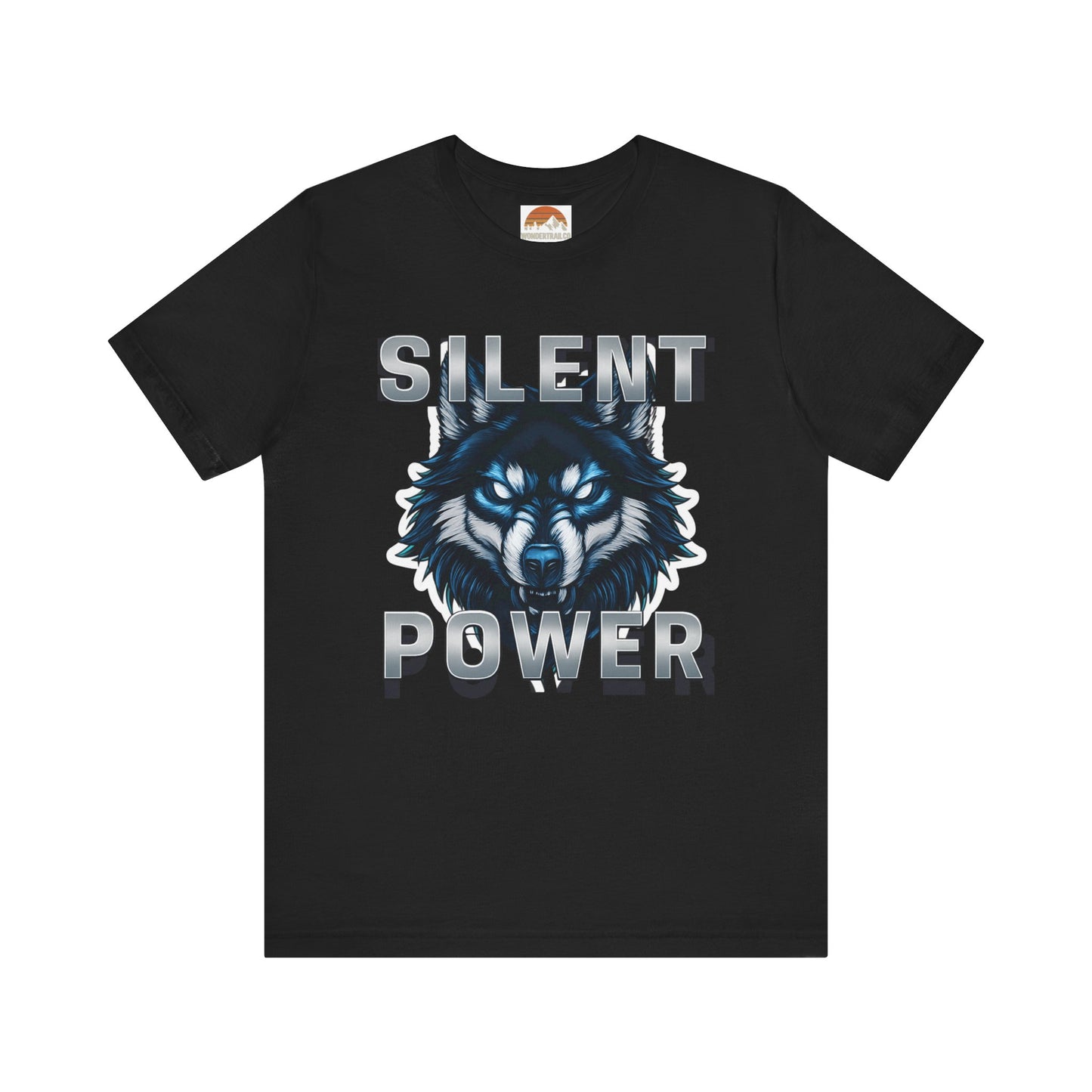 Silent Power Wolf Graphic T-Shirt | Adventure Lifestyle Tee