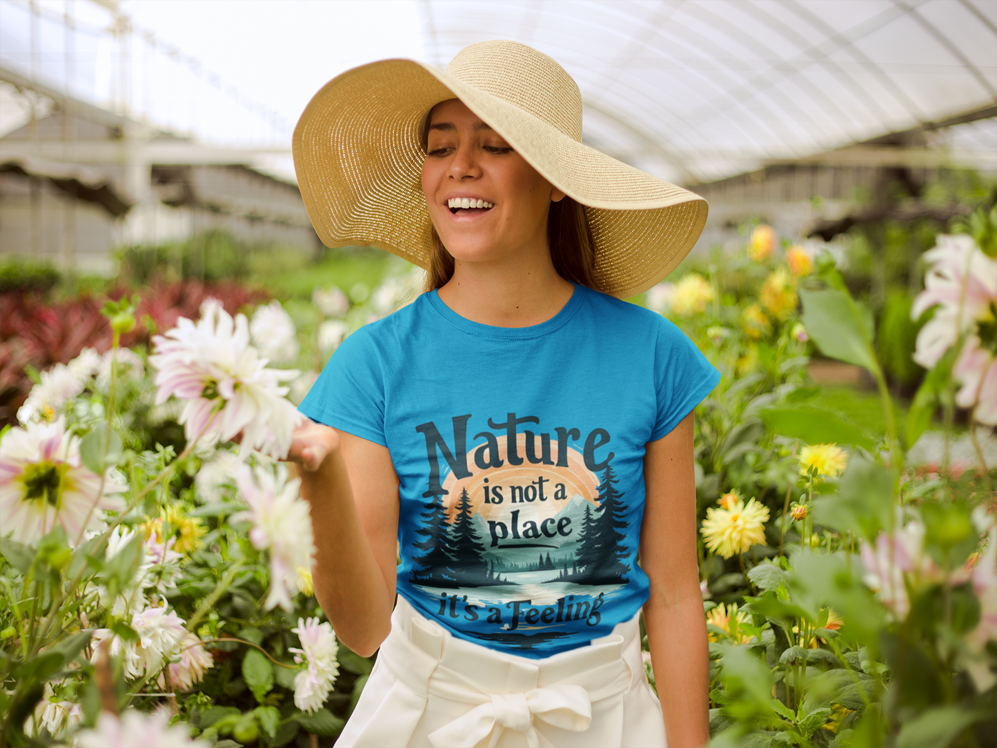 Nature Is Not A Place Crew Tee — Unisex Cotton  WonderTrailCo