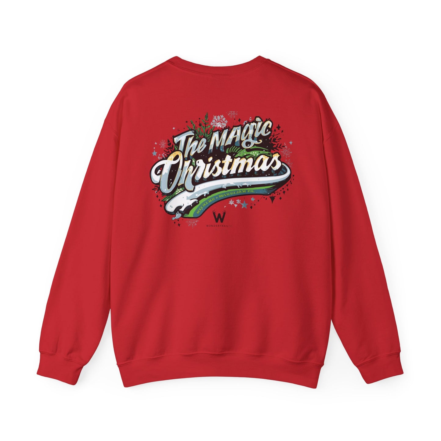 Magic Christmas Crewneck | Cozy Holiday Graphic Sweatshirt