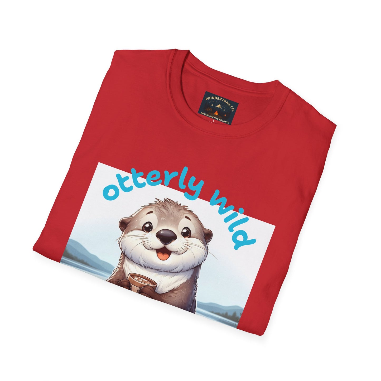Otter Graphic Soft style T-Shirt | Whimsical Nature-Inspired Unisex Tee