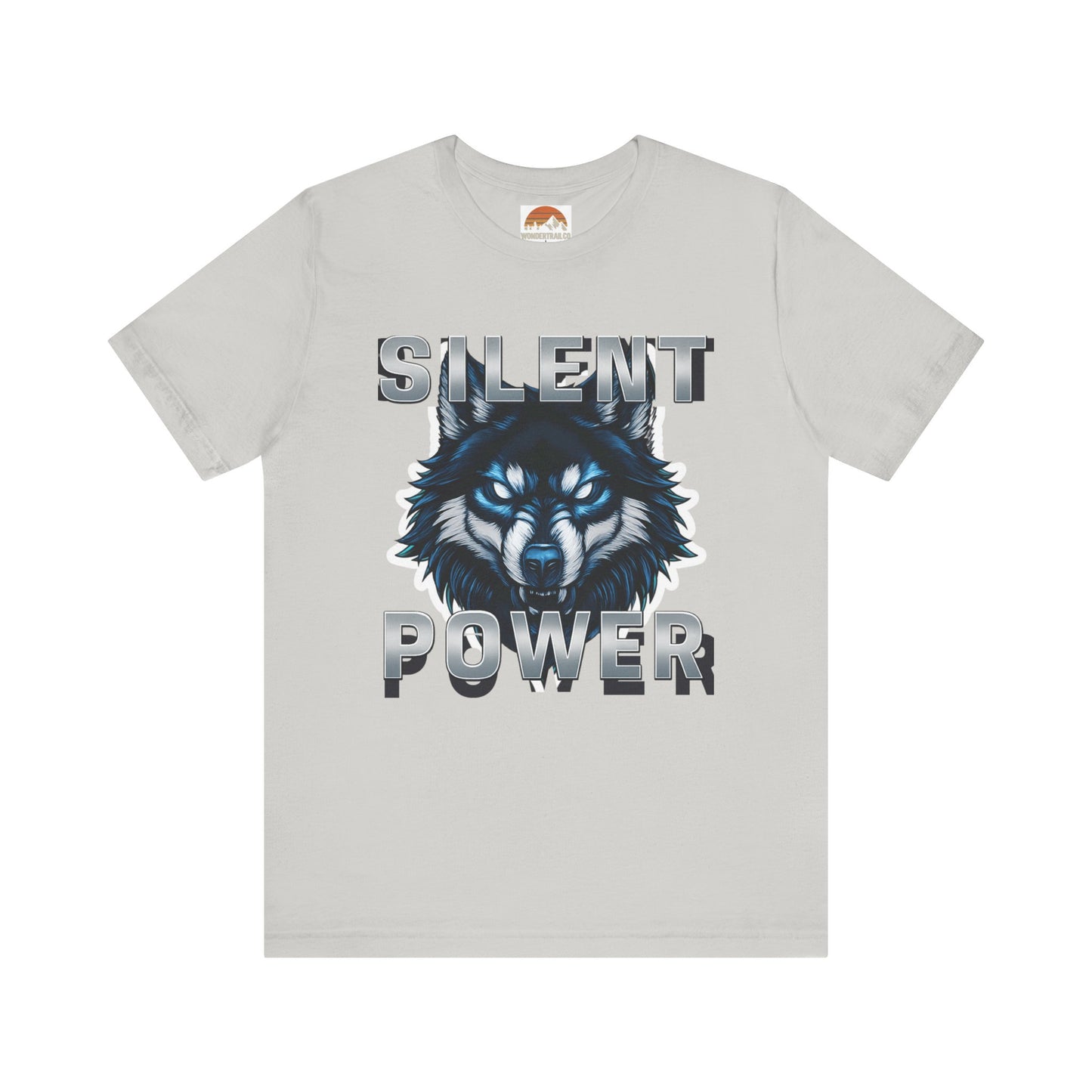 Silent Power Wolf Graphic T-Shirt | Adventure Lifestyle Tee