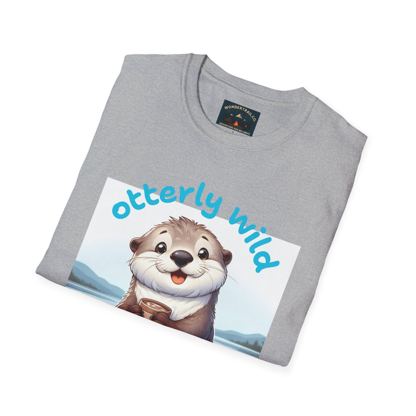 Otter Graphic Soft style T-Shirt | Whimsical Nature-Inspired Unisex Tee