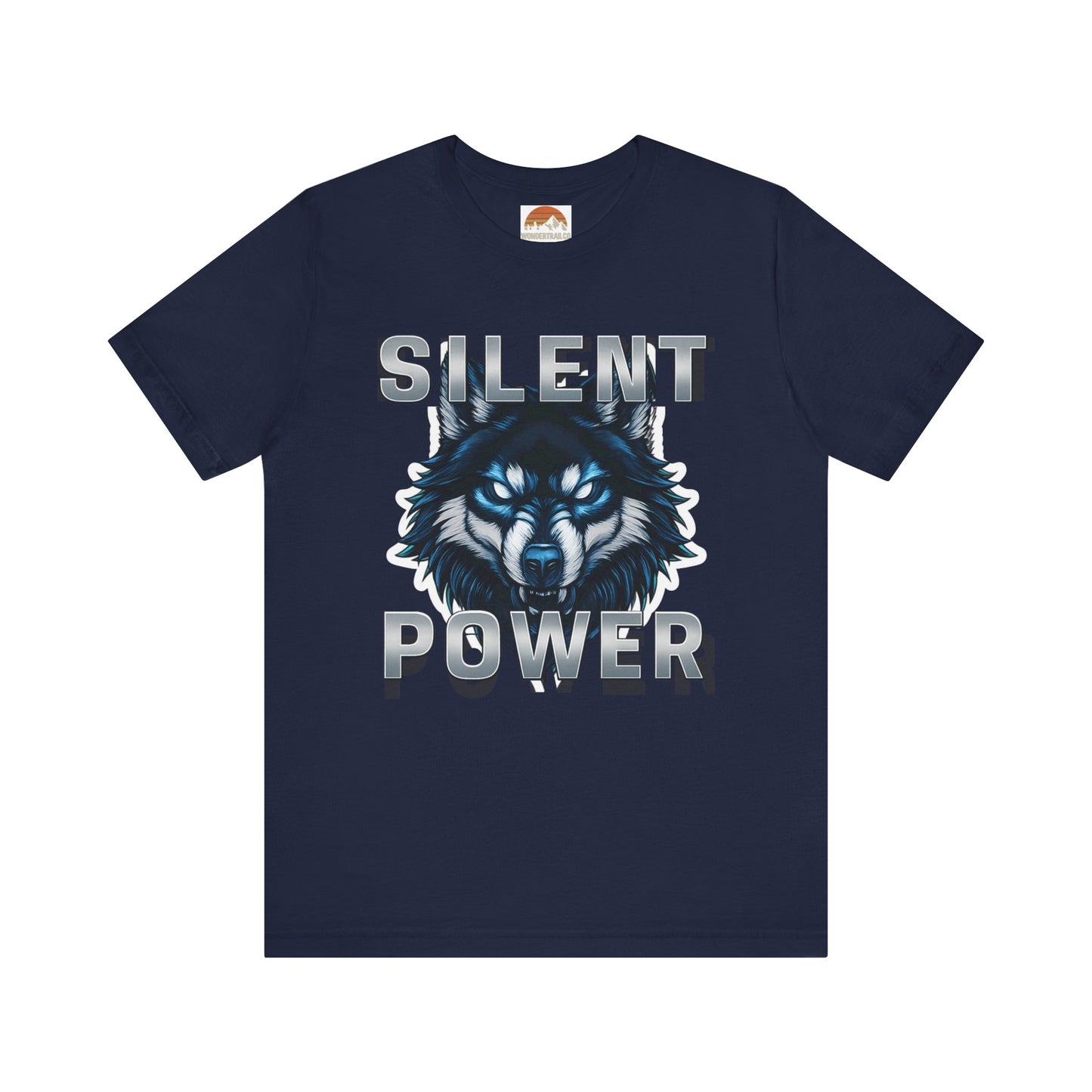 Silent Power Wolf Graphic T-Shirt | Adventure Lifestyle Tee