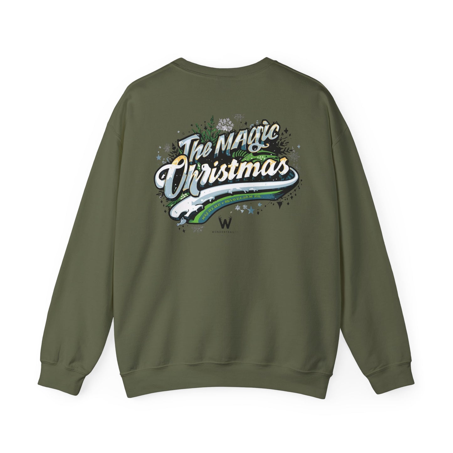 Magic Christmas Crewneck | Cozy Holiday Graphic Sweatshirt