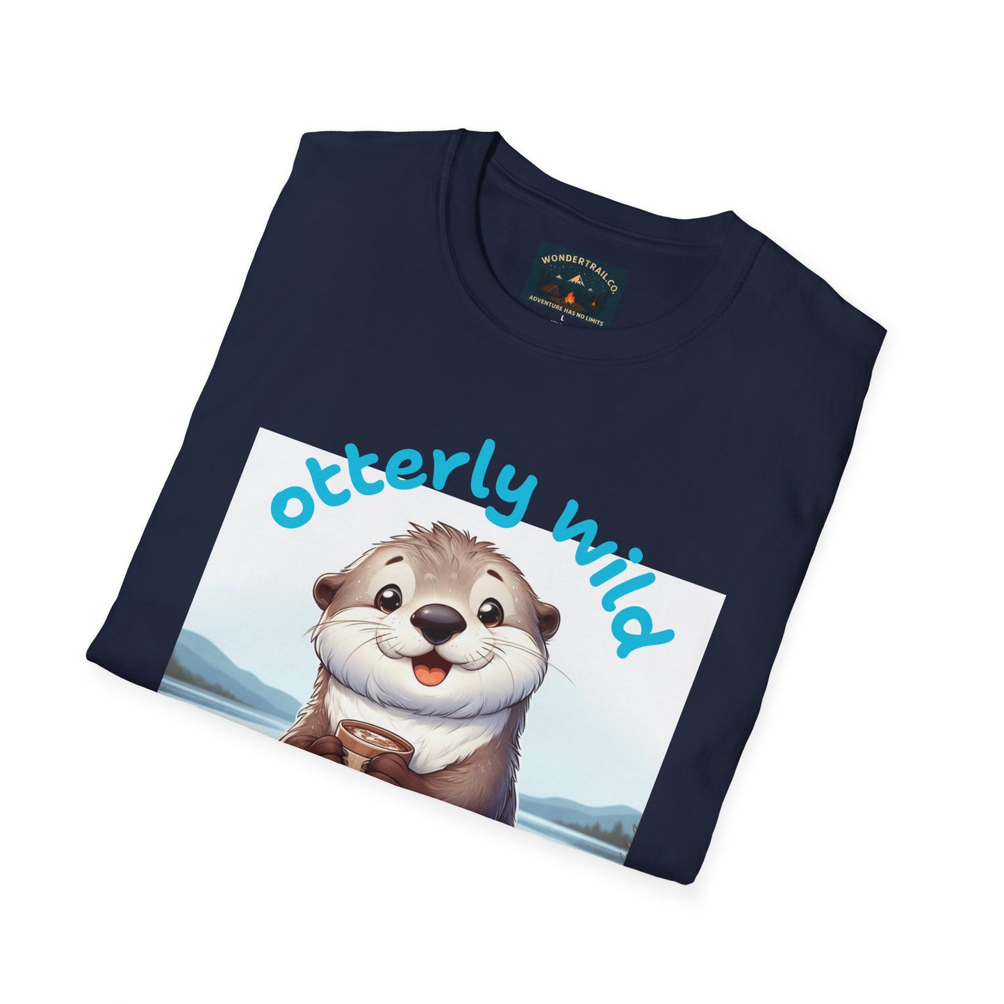 Otter Graphic Soft style T-Shirt | Whimsical Nature-Inspired Unisex Tee