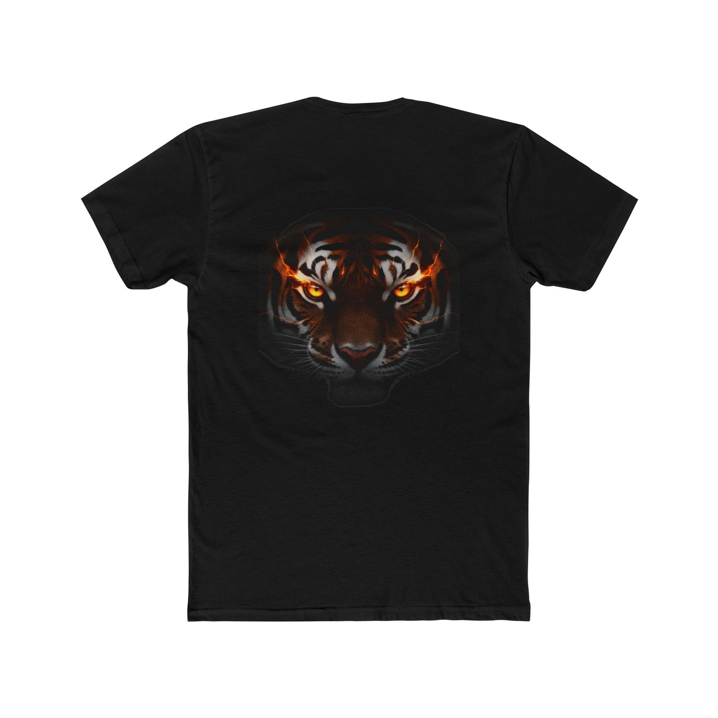 Fear the Gaze Graphic Cotton Crew T-Shirt | Unisex Statement Fashion Tee