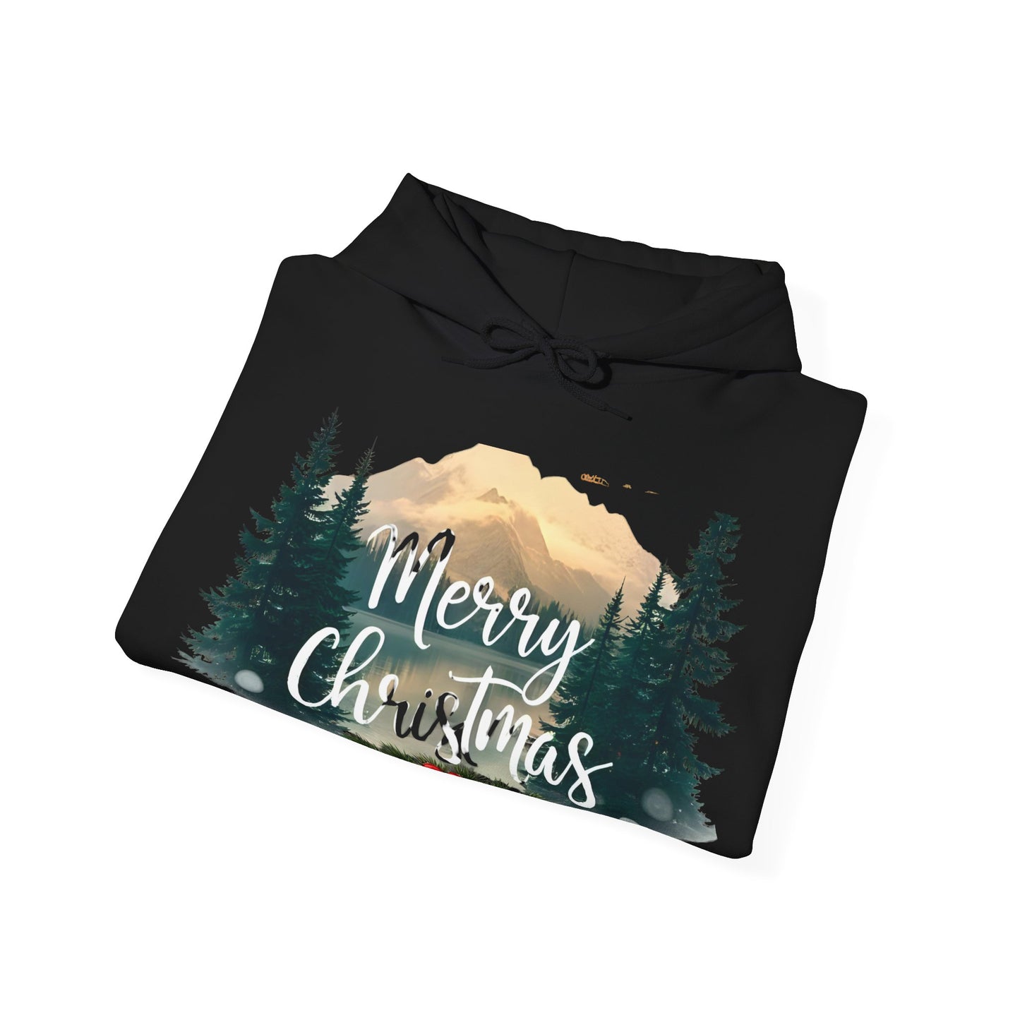 Merry Christmas Winter Hoodie | Cozy Holiday Graphic Sweatshirt