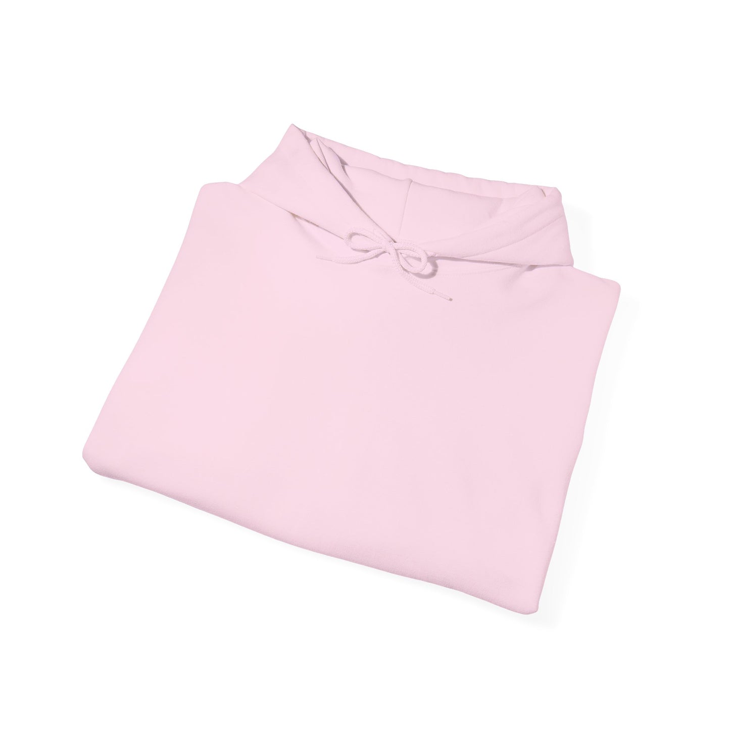 Folded pink garment on a white background