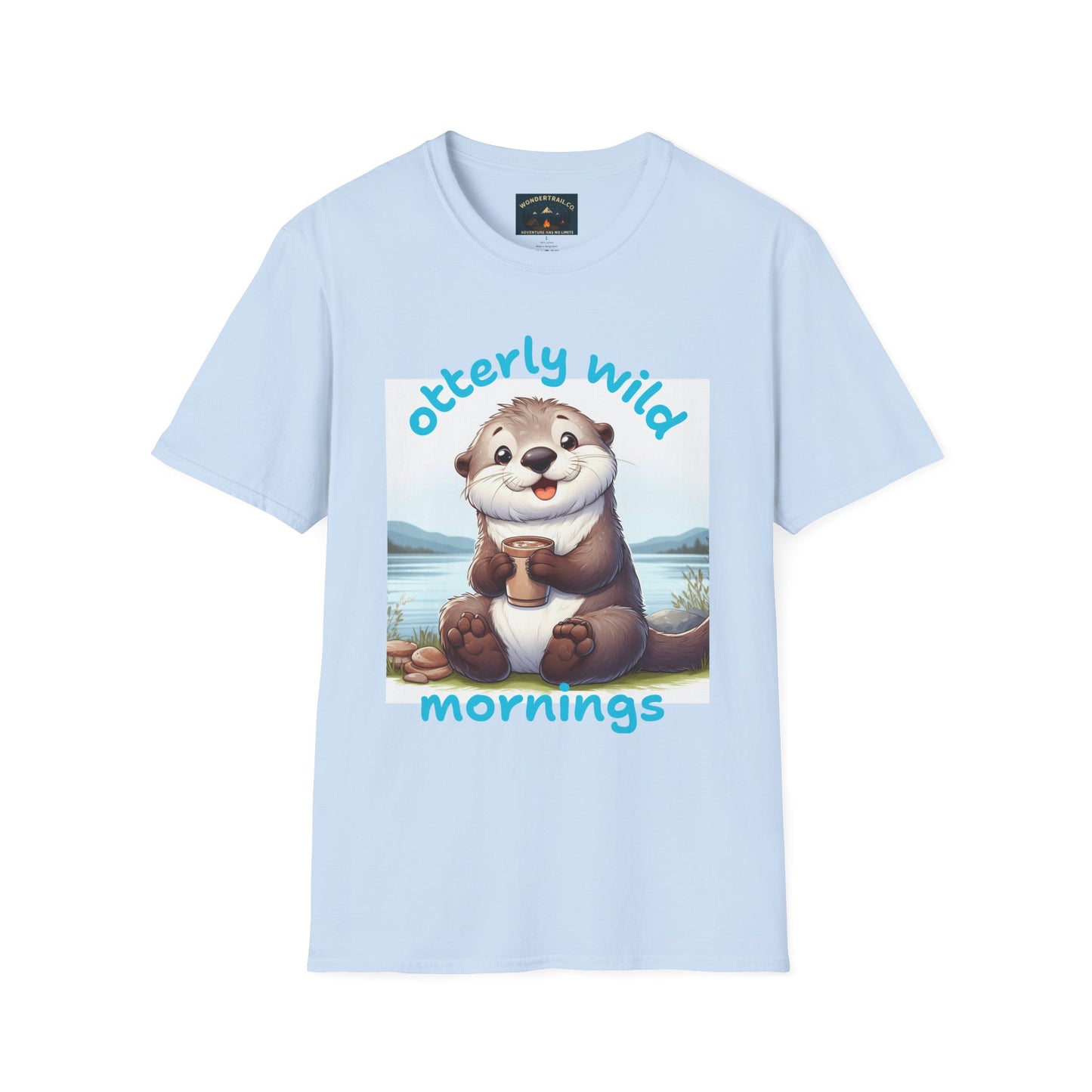 Otter Graphic Soft style T-Shirt | Whimsical Nature-Inspired Unisex Tee