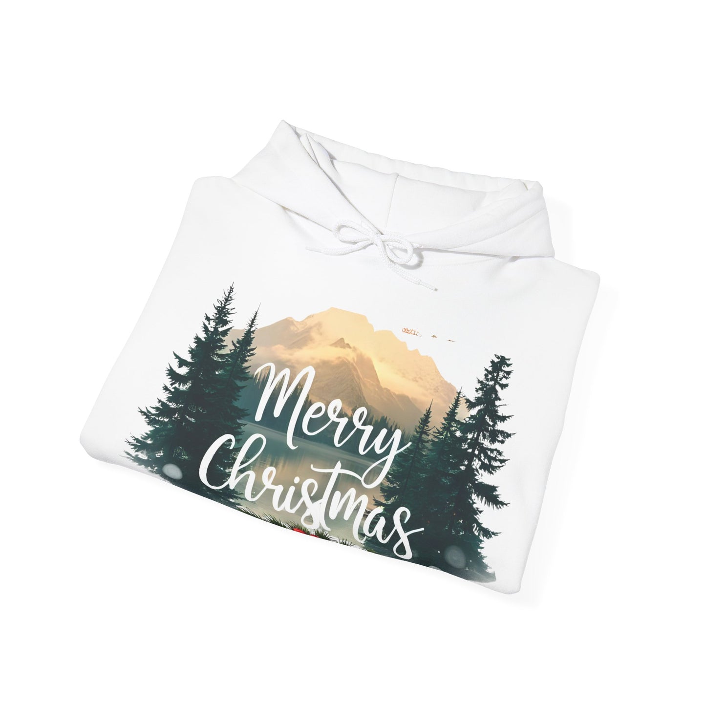 Merry Christmas Winter Hoodie | Cozy Holiday Graphic Sweatshirt