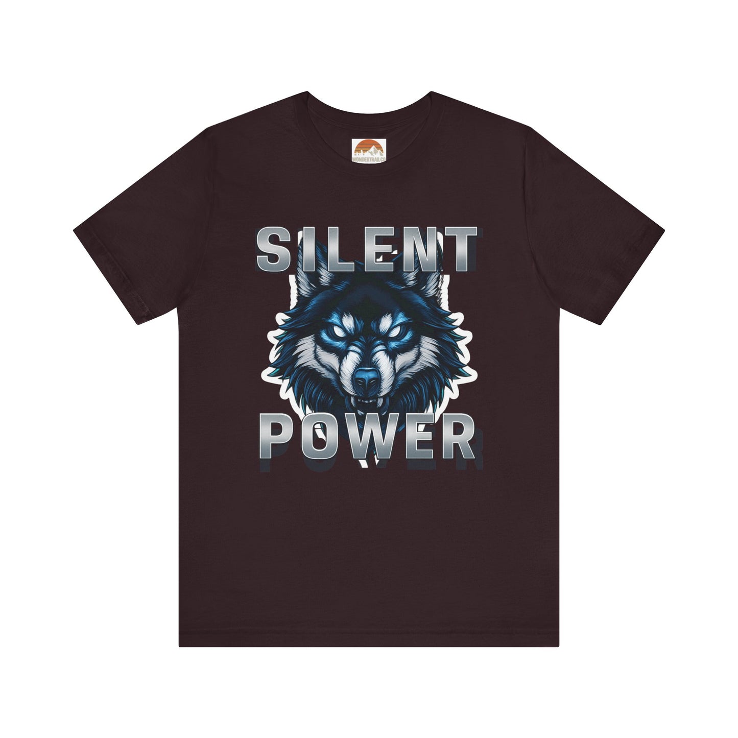 Silent Power Wolf Graphic T-Shirt | Adventure Lifestyle Tee