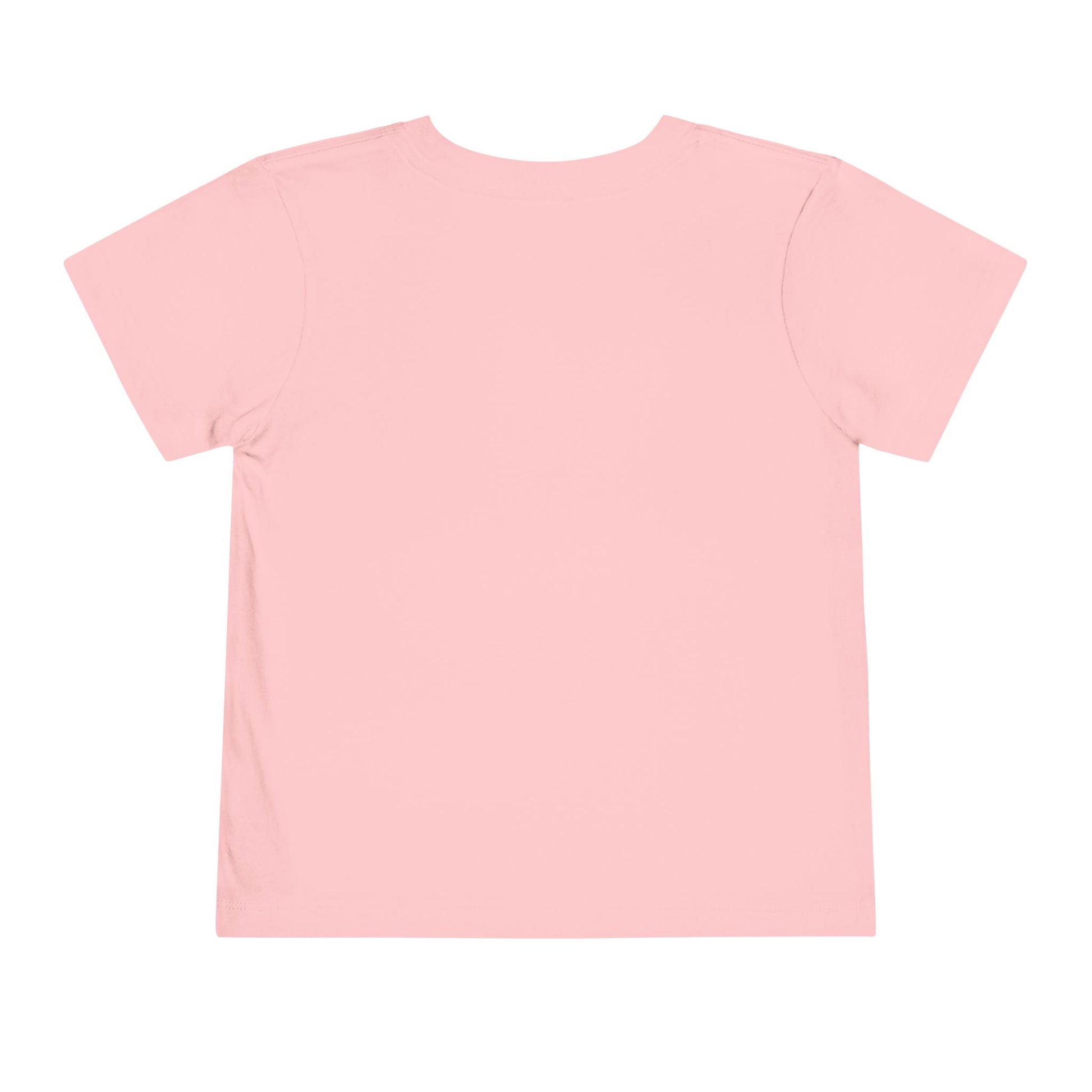 Plain pink t-shirt on a white background