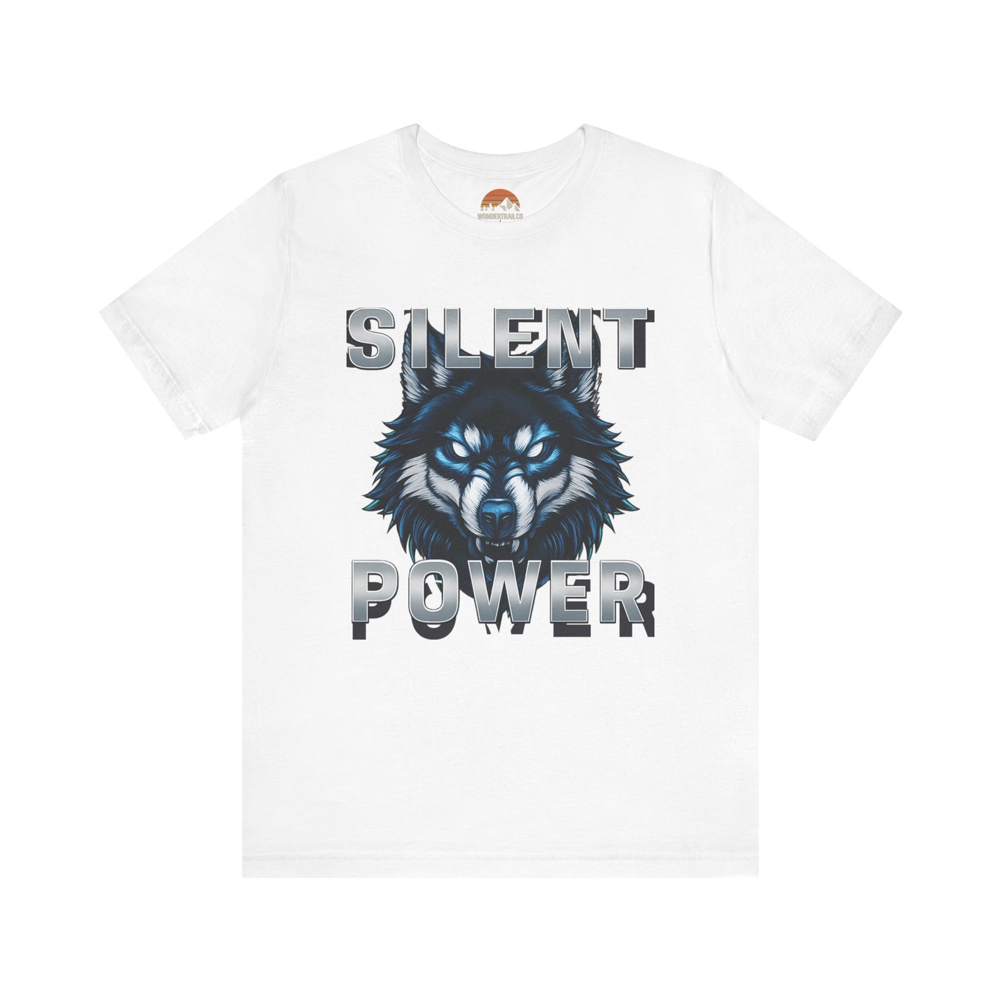 Silent Power Wolf Graphic T-Shirt | Adventure Lifestyle Tee