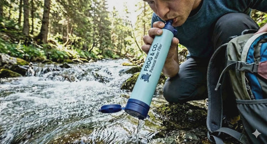 Frog & Co. Personal Water Filter Straw 💧🐸