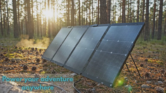 EcoFlow NextGen 220W Bifacial Portable Solar Panel ☀️⚡